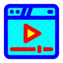 Online Video Website Web Icon