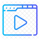 Online Video  Icon