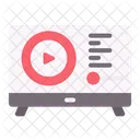 Online Video  Icon