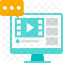 Online Video  Icon