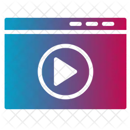 Online Video  Icon
