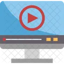 Online Video  Icon