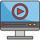 Online Video  Icon