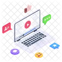 Online Video  Icon