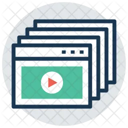 Online video lessons  Icon