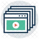 Online Video Lessons Icon