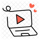 Video Tutorial Online Video Laptop Video Icon