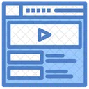 Online Video Player  Icon