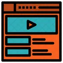 Online Video Player  Icon