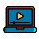 Online Video Stream  Icon