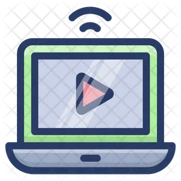 Online Video Streaming  Icon
