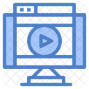 Online Video Streaming Online Video Movie Icon