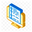 Online Educational Test Icon