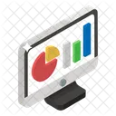 Stock Market Online Data Data Analytics アイコン