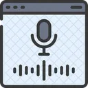 Voice Search Website Icon
