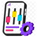 Online Volume Equalizer Volume Adjuster Audio Mixer Icon