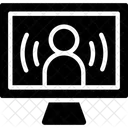 Videovortrag Symbol