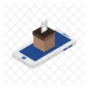 Vote Online Government Political Icon