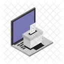 Vote Online Government Political Icon