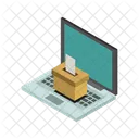 Vote Online Government Political Icon