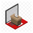 Vote Online Government Political Icon