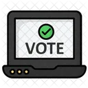 Online Voting Icon