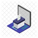 Vote Online Government Political Icon
