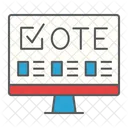 Online Voting Vote Icon