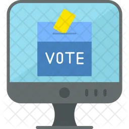 Online Voting  Icon