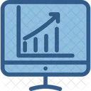 Analytik Cloud Computing Statistik Symbol