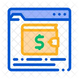 Online wallet  Icon