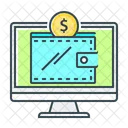 Online Wallet Wallet Online Icon
