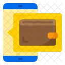 Online Wallet Mobilephone Smartphone Icon