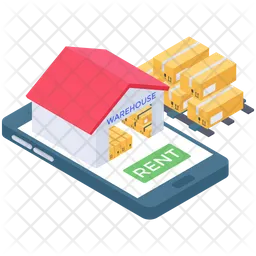 Online Warehouse  Icon