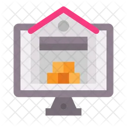 Online warehouse  Icon