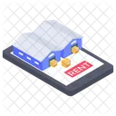 Online Warehouse Online Storeroom Online Storehouse Icon