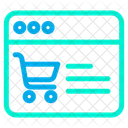 Warenkorb E Commerce Online Symbol