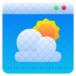 Online Weather  Icon