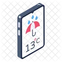 Mobile Weather App Weather Forecast Online Weather App Icon