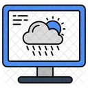 Online Weather Forecast  Icon