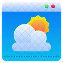 Online Weather  Icon