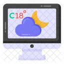 Online Weather Prediction  Icon
