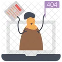 Online Web Error  Icon