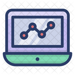 Online Web Statistics Icon