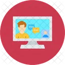 Online Webinar Online Webinar Icon