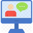 Online Webinar Webinar Online Icon