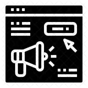 Web Werbung Browser Ícone