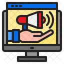 Online Werbung Werbung Magaphone Icon