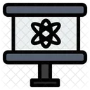 Online Wissenschaft Atom Board Symbol