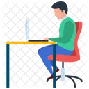 Online Work Online Assignment Online Homework Icon